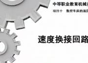 【機(jī)械】速度換接回路｜公益課（劉曉華）